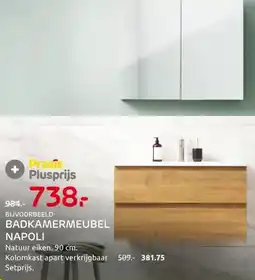 Praxis BADKAMERMEUBEL NAPOLI aanbieding