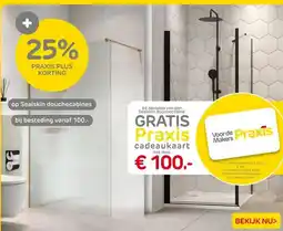 Praxis op Sealskin douchecabines aanbieding
