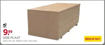 Praxis OSB-PLAAT aanbieding