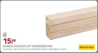 Praxis CANDO SCHAAFLAT VOORDEELPAK aanbieding