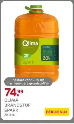 Praxis QLIMA BRANDSTOF SPARK aanbieding