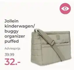 Prenatal Jollein kinderwagen/ buggy organizer puffed aanbieding