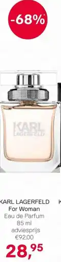 Pour Vous Karl Lagerfeld aanbieding