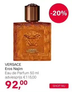 Pour Vous Versace Eros Najim aanbieding