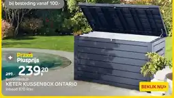 Praxis KETER KUSSENBOX ONTARIO aanbieding