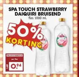 MCD Supermarkt SPA TOUCH STRAWBERRY DAIQUIRI BRUISEND aanbieding