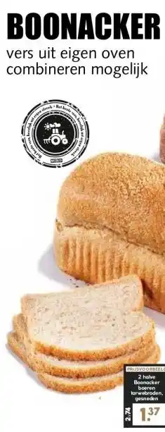 MCD Supermarkt BOONACKER BOERENBROOD aanbieding
