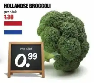MCD Supermarkt HOLLANDSE BROCCOLI aanbieding