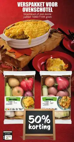 MCD Supermarkt VERSPAKKET VOOR OVENSCHOTEL aanbieding