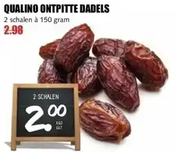 MCD Supermarkt QUALINO ONTPITTE DADELS aanbieding