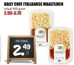 MCD Supermarkt DAILY CHEF ITALIAANSE MAALTIJDEN aanbieding