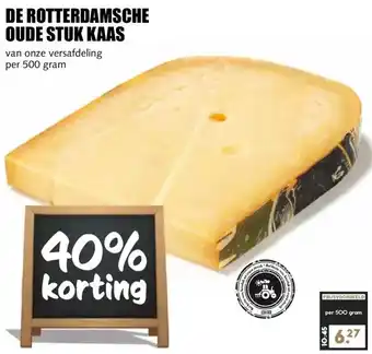 MCD Supermarkt DE ROTTERDAMSCHE OUDE STUK KAAS aanbieding