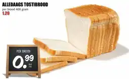 MCD Supermarkt ALLEDAAGS TOSTIBROOD aanbieding