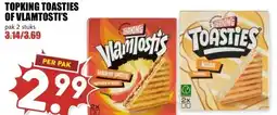 MCD Supermarkt TOPKING TOASTIES OF VLAMTOSTI'S aanbieding
