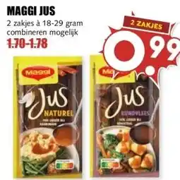 MCD Supermarkt MAGGI JUS aanbieding