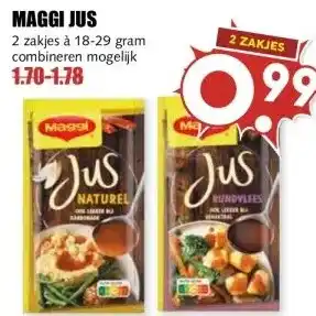 MCD Supermarkt MAGGI JUS aanbieding