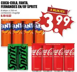 MCD Supermarkt COCA-COLA, FANTA, FERNANDES EN/OF SPRITE aanbieding