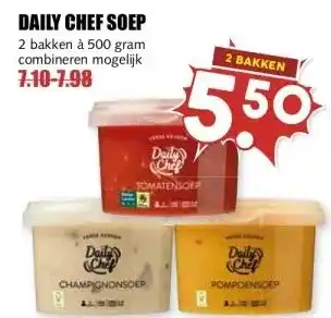 MCD Supermarkt DAILY CHEF SOEP aanbieding