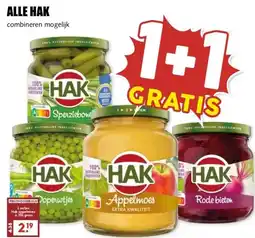 MCD Supermarkt ALLE HAK aanbieding