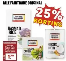 MCD Supermarkt ALLE FAIRTRADE ORIGINAL aanbieding