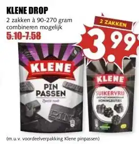 MCD Supermarkt KLENE DROP aanbieding