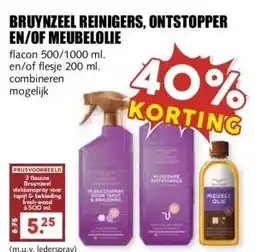 MCD Supermarkt BRUYNZEEL REINIGERS, ONTSTOPPER EN/OF MEUBELOLIE aanbieding