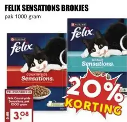 MCD Supermarkt FELIX SENSATIONS BROKJES aanbieding
