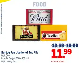 Makro Hertog Jan, Jupiler of Bud Pils aanbieding