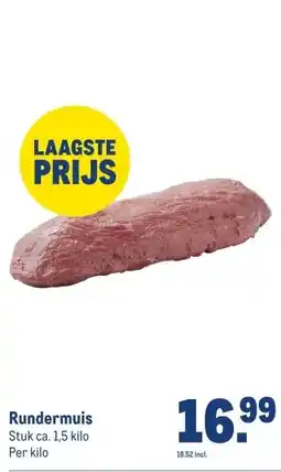 Makro Rundermuis aanbieding