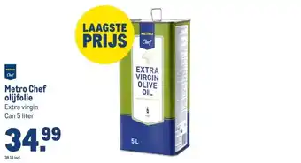 Makro Metro Chef olijfolie aanbieding