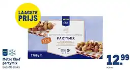 Makro Metro Chef partymix aanbieding