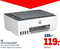 Makro HP all-in-one printer aanbieding