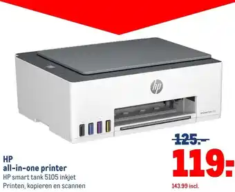 Makro HP all-in-one printer aanbieding