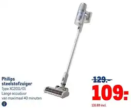 Makro Philips steelstofzuiger aanbieding