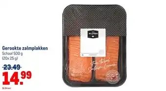 Makro Gerookte zalmplakken aanbieding