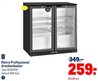 Makro Metro Professional drankenkoeler aanbieding