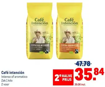 Makro Café intención aanbieding