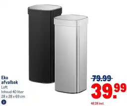 Makro Eko afvalbak aanbieding