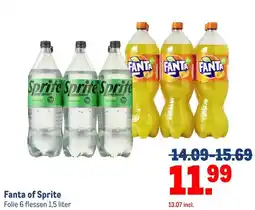 Makro Fanta of Sprite aanbieding
