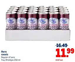 Makro Hero cassis aanbieding