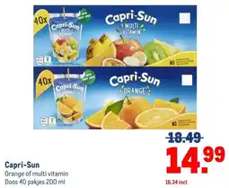 Makro Capri-Sun aanbieding