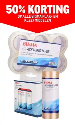 Makro SIGMA 6 PACKAGING TAPES aanbieding
