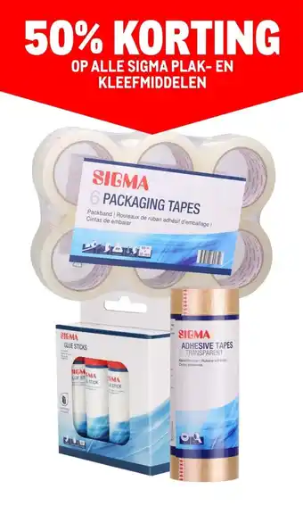 Makro SIGMA 6 PACKAGING TAPES aanbieding