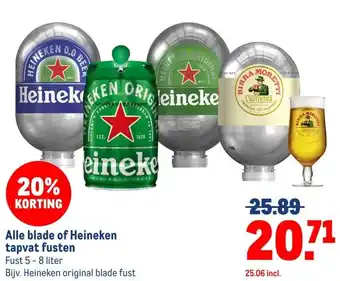 Makro Alle blade of Heineken tapvat fusten aanbieding