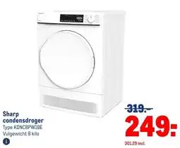 Makro Sharp condensdroger aanbieding