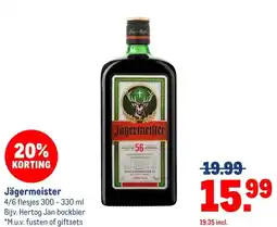 Makro Jägermeister aanbieding