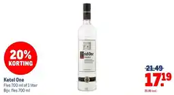 Makro Ketel One aanbieding