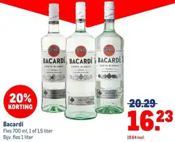 Makro Bacardi aanbieding