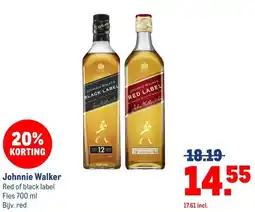 Makro Johnnie Walker aanbieding