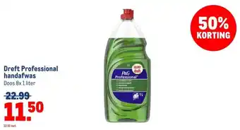 Makro Dreft Professional handafwas aanbieding